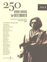 250 Piano Pieces For Beethoven - Vol. 4 (noty na klavír)