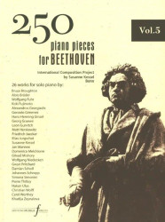 250 Piano Pieces For Beethoven - Vol. 5 (noty na klavír)