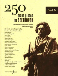 250 Piano Pieces For Beethoven - Vol. 6 (noty na klavír)