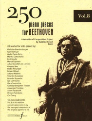 250 Piano Pieces For Beethoven - Vol. 8 (noty na klavír)