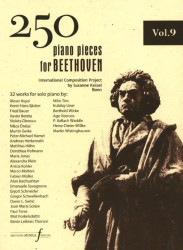 250 Piano Pieces For Beethoven - Vol. 9 (noty na klavír)