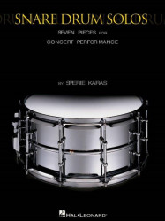 Sperie Karas: Snare Drum Solos - 7 Pieces for Concert Performance (noty na bicí)