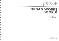 Johann Sebastian Bach: Organ Works Book 10 (noty na varhany)