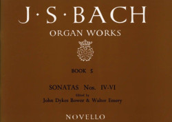 Johann Sebastian Bach: Organ Works Book 5 (noty na varhany)