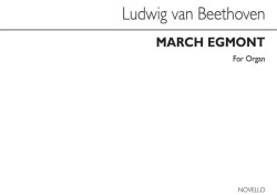 Ludwig van Beethoven: March Egmont (noty na varhany)