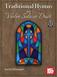 Traditional Hymns for Violin Solo or Duet (noty na housle)(+audio)