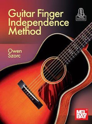 Owen Szorc: Guitar Finger Independence Method (noty, tabulatury na kytaru)(+audio)