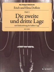 Elma Doflein: Geigen Schulwerk 3 - Die zweite und dritte Lage (noty na housle)