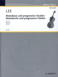 Sebastian Lee: Melodious and Progressive Studies 2, Op.31 (noty na violoncello)