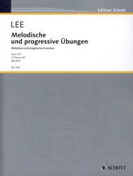 Sebastian Lee: Melodious and Progressive Studies, Op.131 (noty na 2 violoncella)