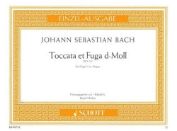 Johann Sebastian Bach: Toccata Et Fuga D-Moll (noty na varhany)