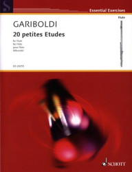 Giuseppe Gariboldi: 20 Petites Etudes op. 132 (noty na příčnou flétnu)