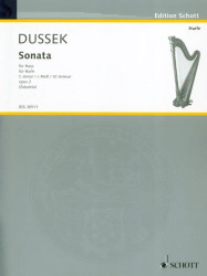 Sophia Dussek: Sonate C-Moll op. 2 (noty na harfu)