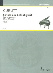 Cornelius Gurlitt: School of Velocity op. 141 (noty na klavír)