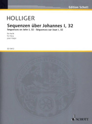 Heinz Holliger: Sequenzen über Johannes I, 32 (noty na harfu)