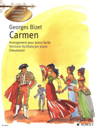 Georges Bizet: Carmen (noty na snadný klavír)
