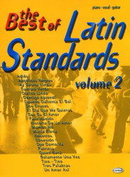 Best of Latin Standards 2 (noty na klavír, zpěv, akordy)