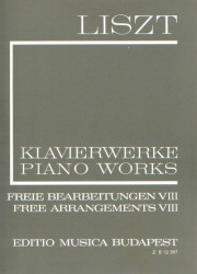 Franz Liszt: Piano Works - Free Arrangements 8 (noty na klavír)
