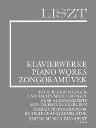 Franz Liszt: Piano Works - Free Arrangements and Technical Exercises (noty na klavír)