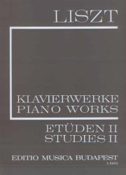 Franz Liszt: Piano Works - Studies 2 (noty na klavír)