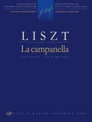 Franz Liszt: La campanella (noty na klavír)