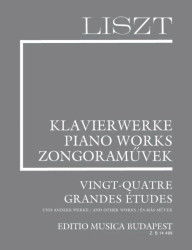 Franz Liszt: Piano Works - Vingt-quatre grande études and other works (noty na klavír)