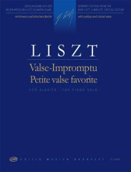 Franz Liszt: Valse impromptu - Petite Valse Favorite (noty na klavír)