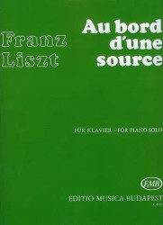 Franz Liszt: Au bord d'une source (noty na klavír)