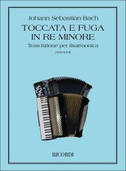 Johann Sebastian Bach: Toccata e Fuga in re minore BWV 565 (noty na akordeon)