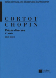 Frédéric Chopin: Pieces Diverses 1re série (noty na klavír)