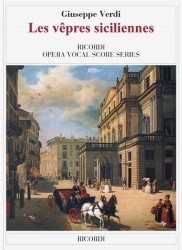 Giuseppe Verdi: Les vepres siciliennes (noty na klavír, zpěv)