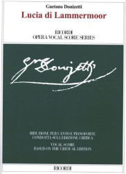 Gaetano Donizetti: Lucia di Lammermoor (noty na klavír, zpěv)