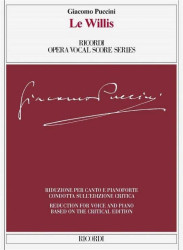 Giacomo Puccini: Le Willis (noty na klavír, zpěv)