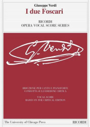 Giuseppe Verdi: I due Foscari (noty na klavír, zpěv)