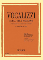 Vocalises in the modern style - Low Voice (noty na klavír, zpěv)