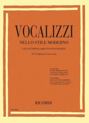 Vocalises in the modern style - High Voice (noty na klavír, zpěv)