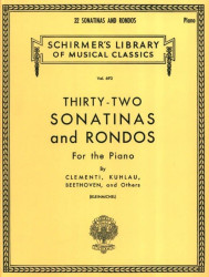 32 Sonatinas and Rondos (noty na klavír)