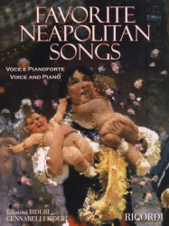 Favorite Neapolitan Songs (noty na klavír, zpěv)