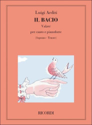 Luigi Arditi: Il Bacio (noty na klavír, zpěv)
