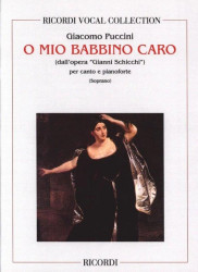 Giacomo Puccini: O Mio Babbino Caro (noty na klavír, zpěv)