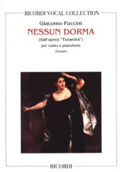 Giacomo Puccini: Nessun Dorma dall'opera Turandot (noty na klavír, zpěv)