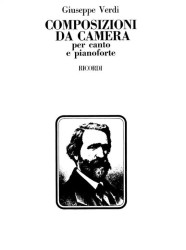 Giuseppe Verdi: Composizioni Da Camera (noty na klavír, zpěv)