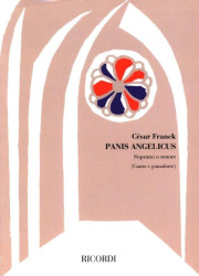 César Franck: Panis Angelicus (noty na klavír, zpěv)
