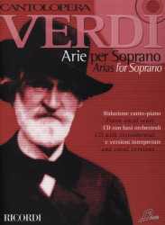 Giuseppe Verdi: Cantolopera - Verdi Arie Per Soprano 1 (noty na klavír, zpěv)(+audio)