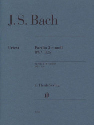 Johann Sebastian Bach: Partita no. 2 C minor BWV 826 (noty na klavír)