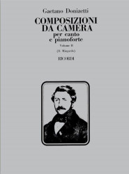 Gaetano Donizetti: 12 Composizioni Da Camera 2 (noty na klavír, zpěv)