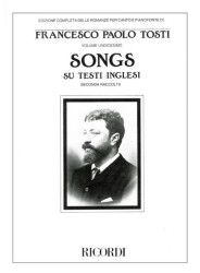 Francesco Paolo Tosti: Songs On English Texts II (noty na klavír, zpěv)