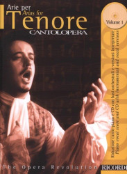 Cantolopera: Arie Per Tenore Vol. 1 (noty na klavír, zpěv)(+audio)