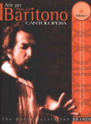 Cantolopera: Arie Per Baritono Vol. 1 (noty na klavír, zpěv)(+audio)