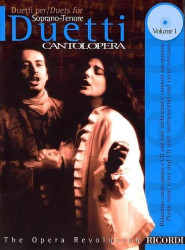 Cantolopera: Duetti Vol. 1 - Soprano E Tenore (noty na klavír, zpěv)(+audio)
